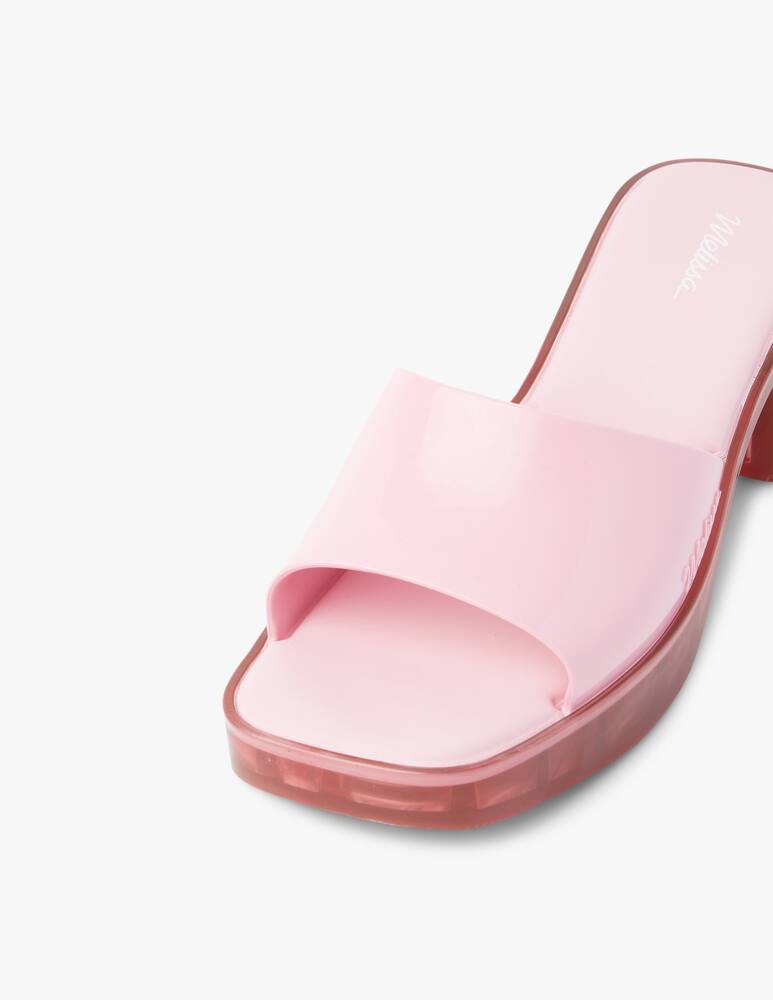 rinascente Melissa Mule con tacco Shape - rosa