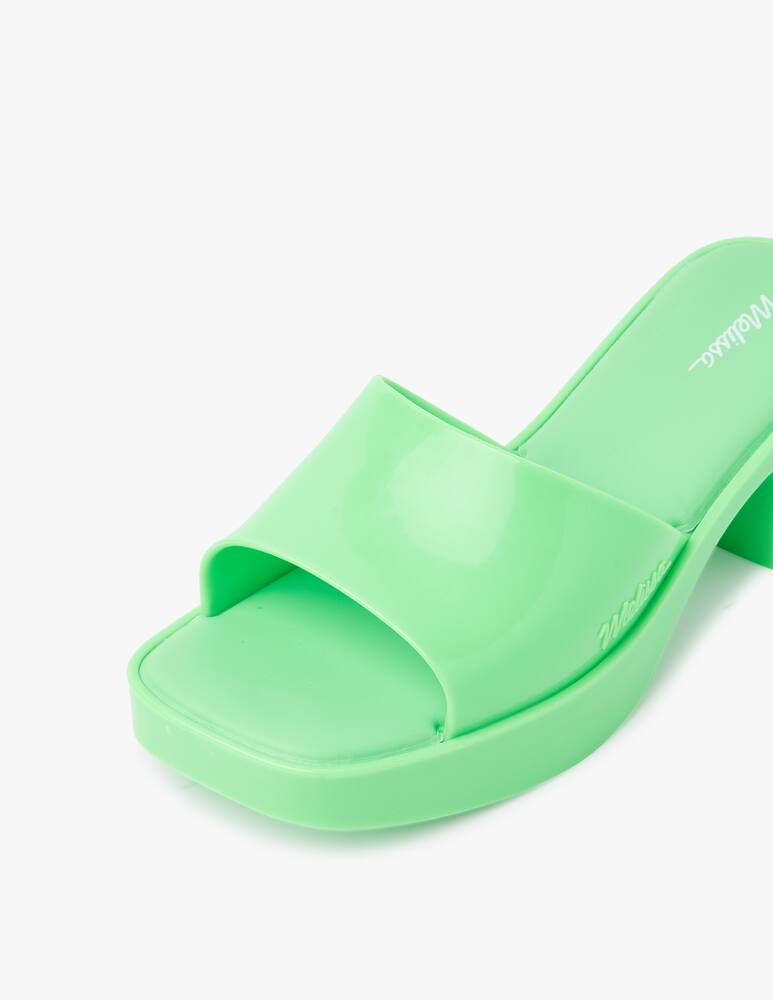 rinascente Melissa Mule con tacco Shape - verde