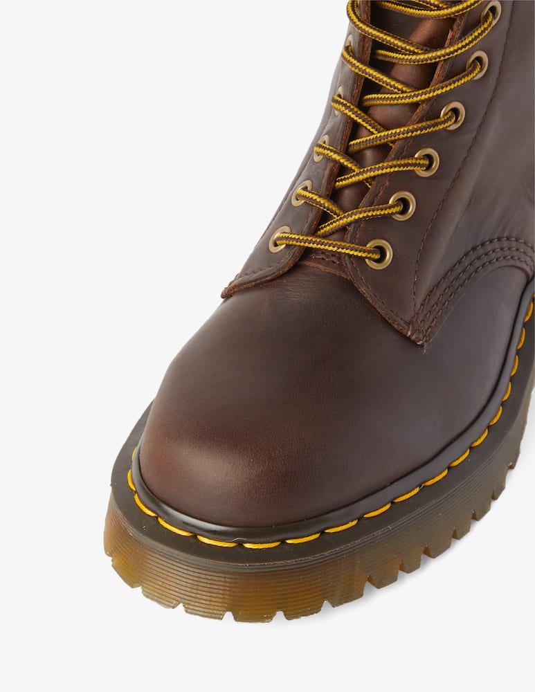 rinascente Dr. Martens 1460 8 eye leather boots - dark brown