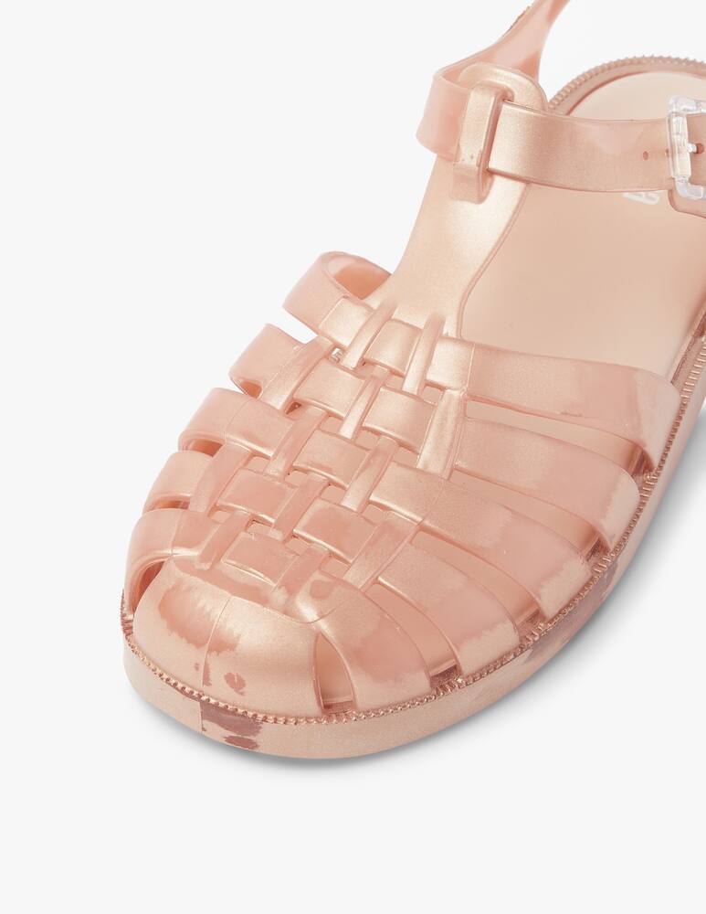 rinascente Melissa Possession Brushed flat sandals - pink