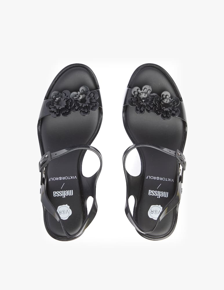 rinascente Melissa Lady M V&R heeled sandals - black