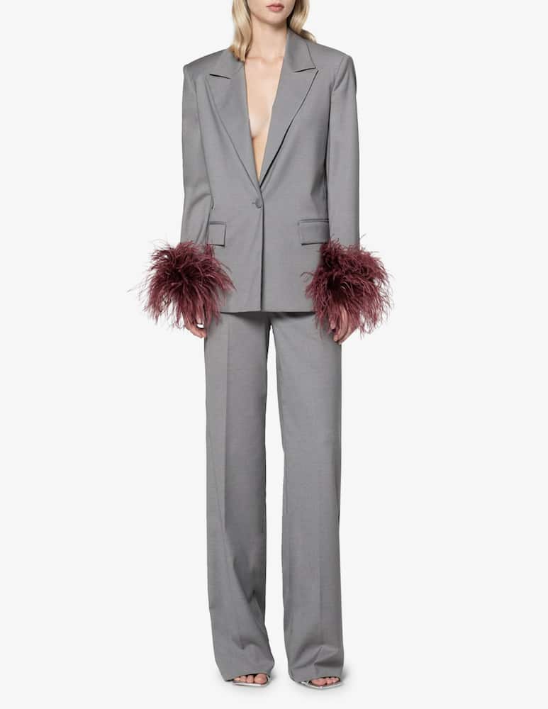 The Archivia Feather cuff trouser suit - picture 1 The Archivia Feather cuff trouser suit - picture 1