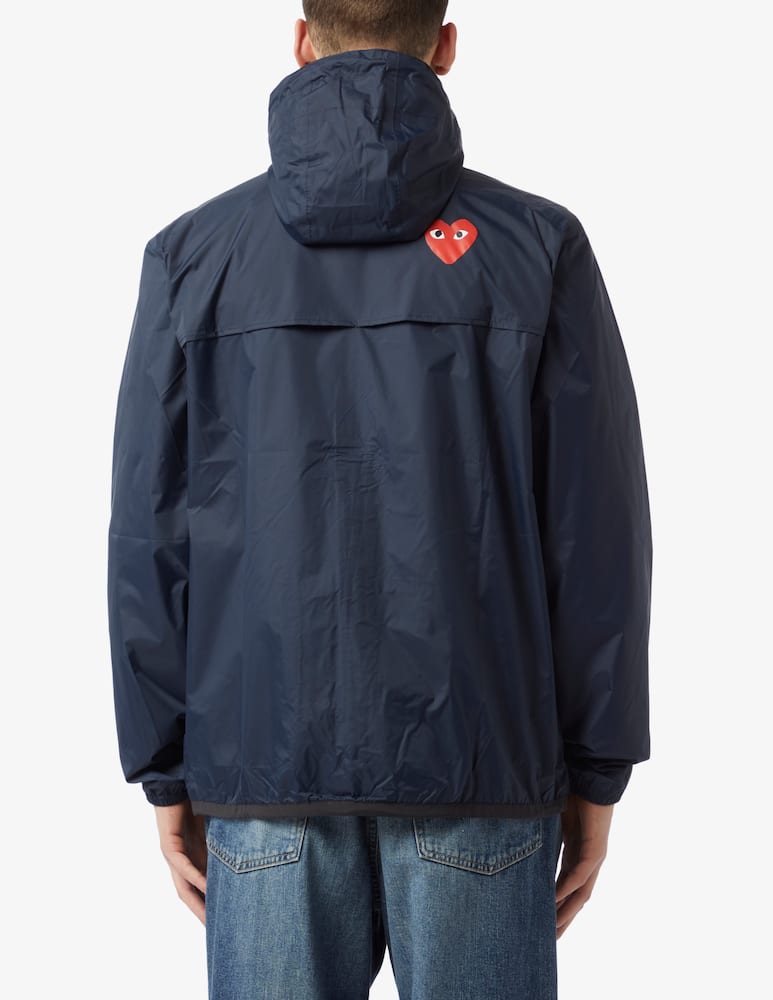 Comme des Garçons Play Felpa con cappuccio k-way x play - immagine 3 Comme des Garçons Play Felpa con cappuccio k-way x play - immagine 3