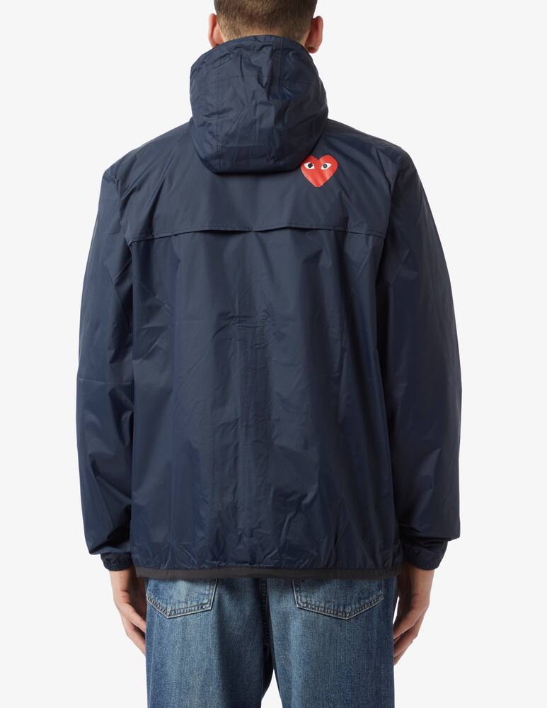 rinascente Comme des Garçons Play Felpa con cappuccio k-way x play