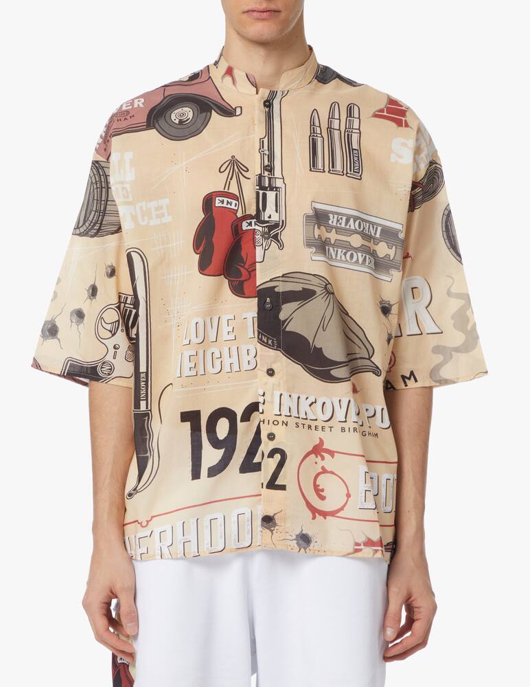 Inkover Graphic short sleeve shirt - multi - picture 1 Inkover Graphic short sleeve shirt - multi - picture 1