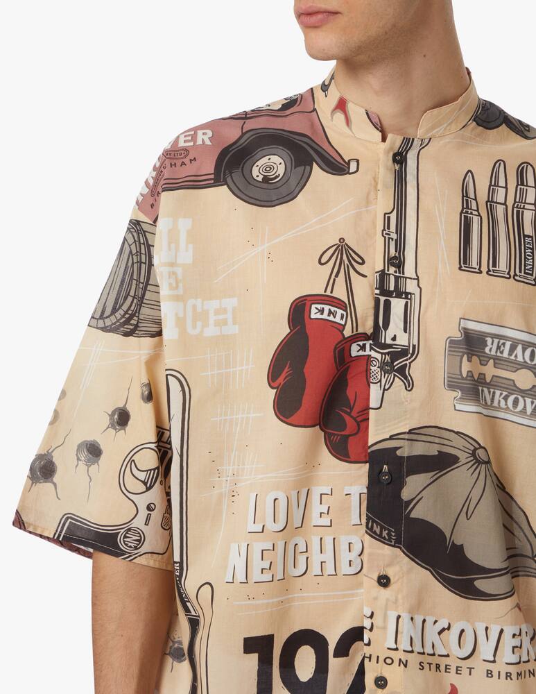Inkover Graphic short sleeve shirt - multi - picture 4 Inkover Graphic short sleeve shirt - multi - picture 4