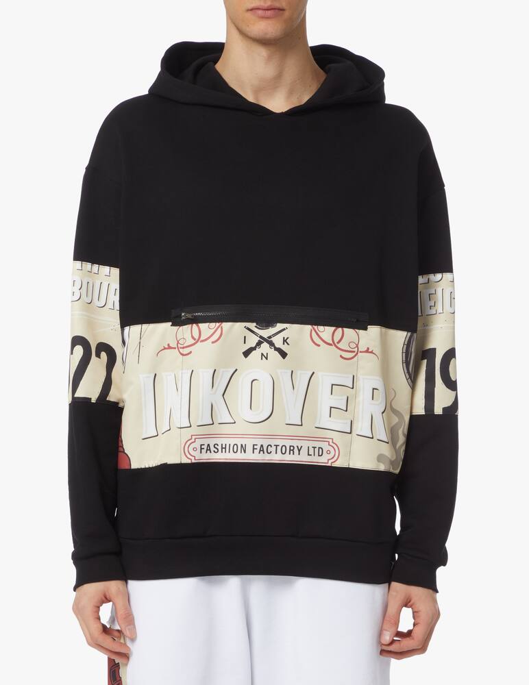 rinascente Inkover Felpa con cappuccio thomas - nero