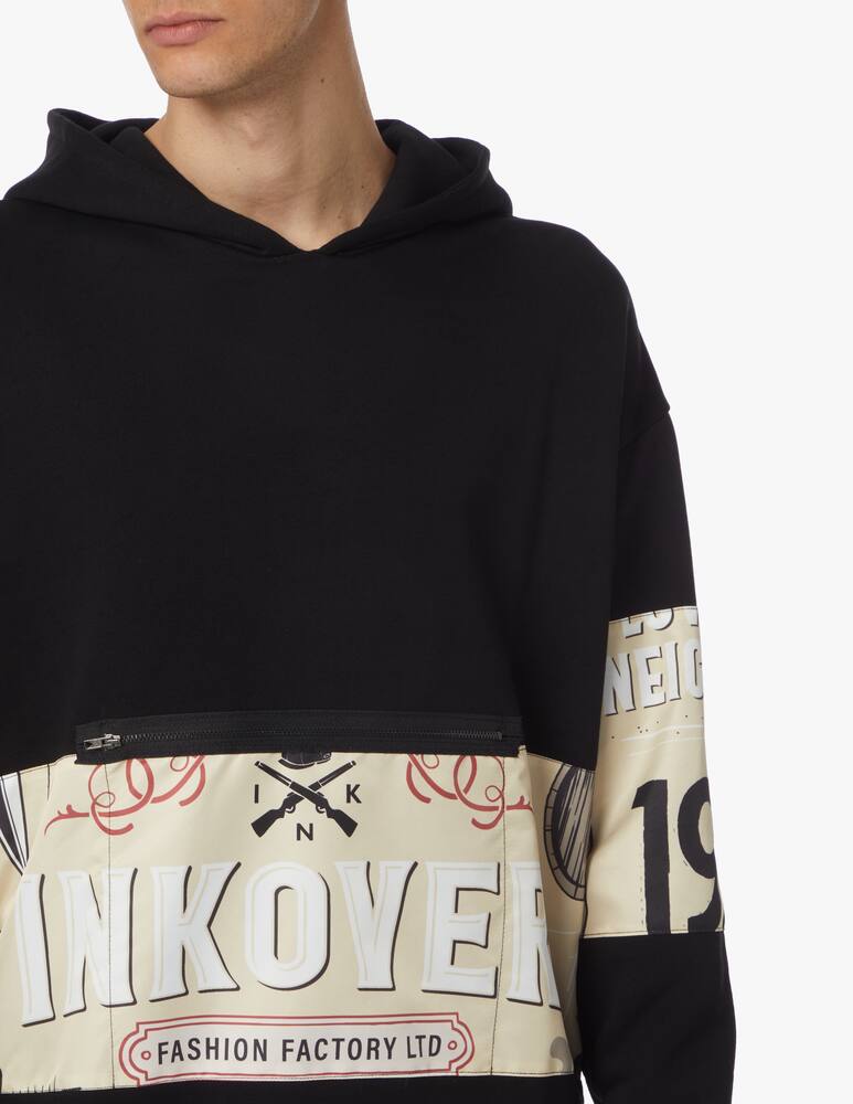 rinascente Inkover Felpa con cappuccio thomas - nero