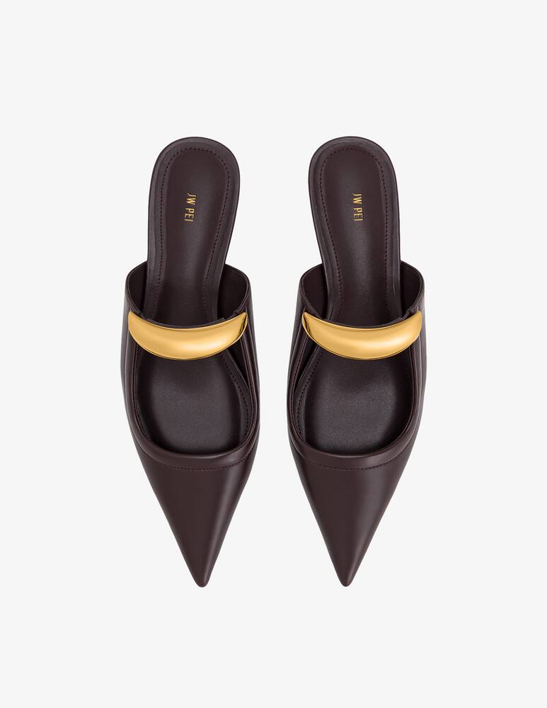 rinascente JW PEI Helena pierced heeled mules