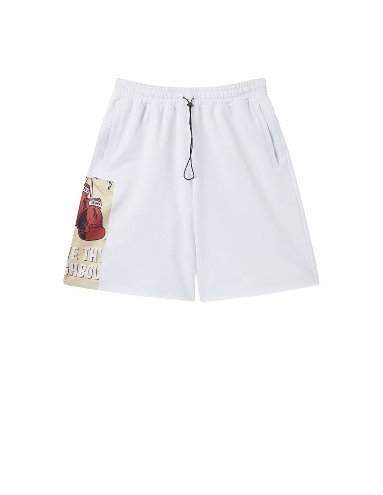 rinascente Inkover Peaky inserts shorts - white