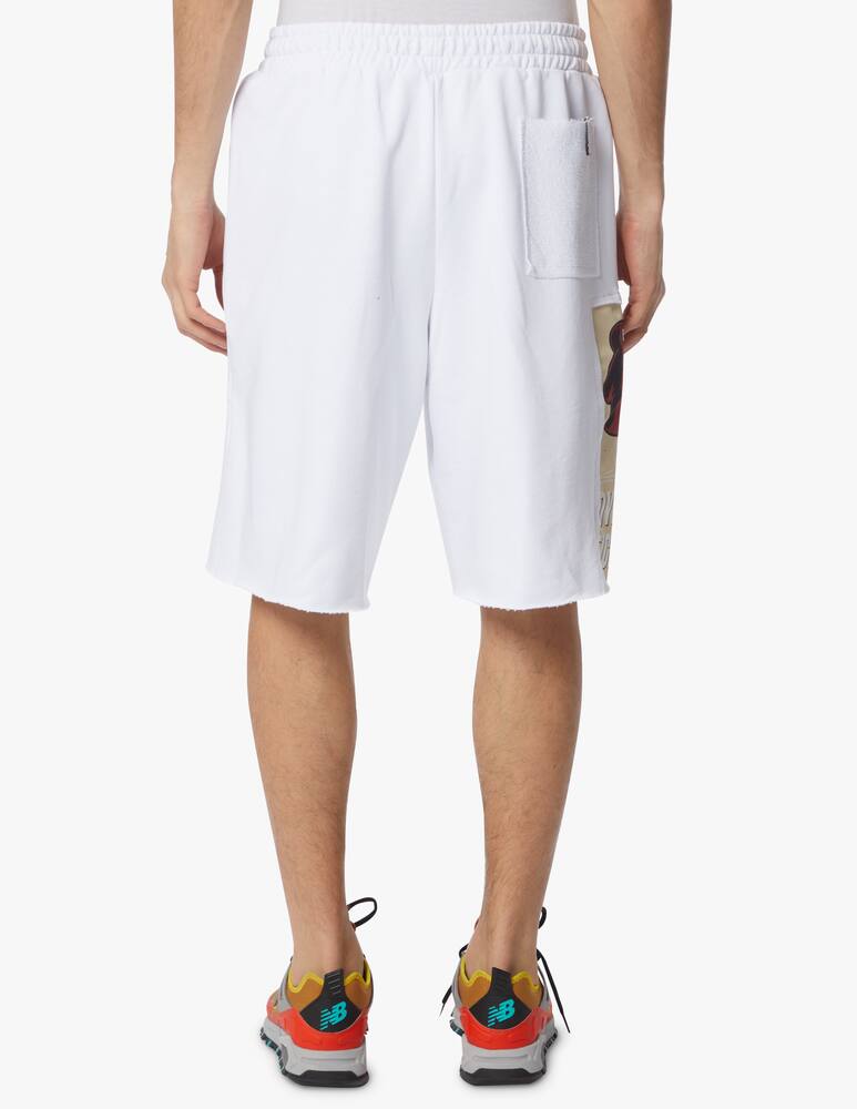 rinascente Inkover Peaky inserts shorts - white