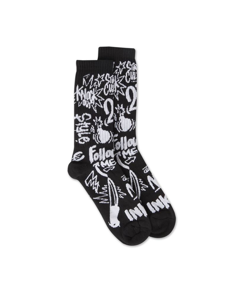 Inkover Graffiti socks - multi - picture 1 Inkover Graffiti socks - multi - picture 1
