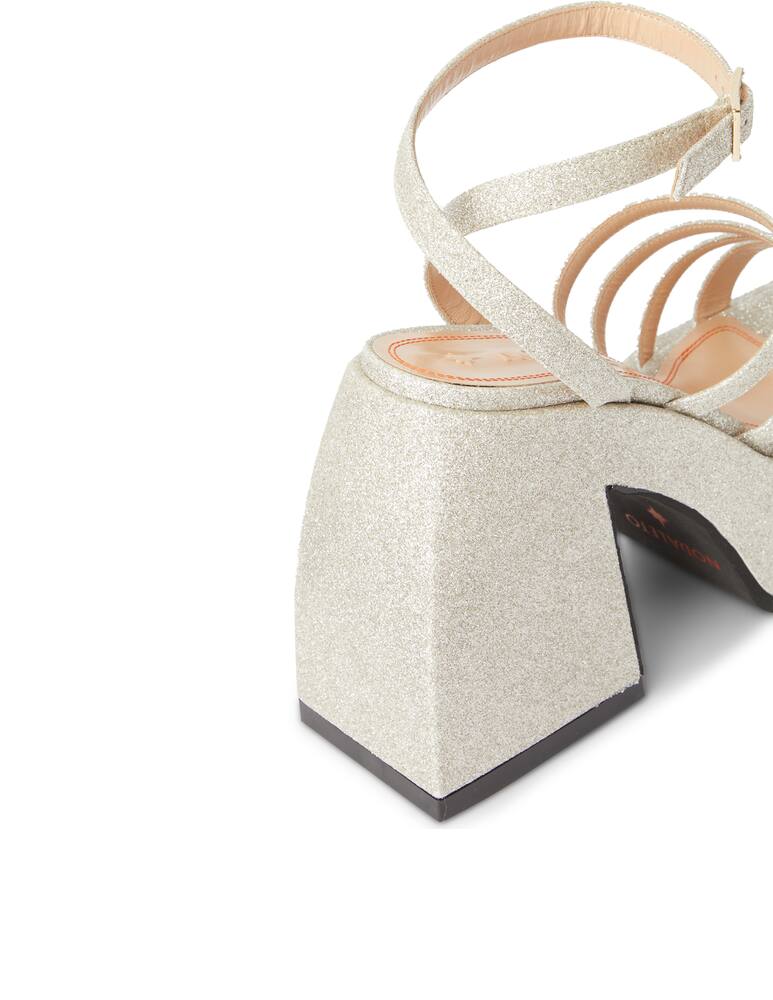 rinascente Nodaleto Bulla Chibi chunky heel and platform sandals