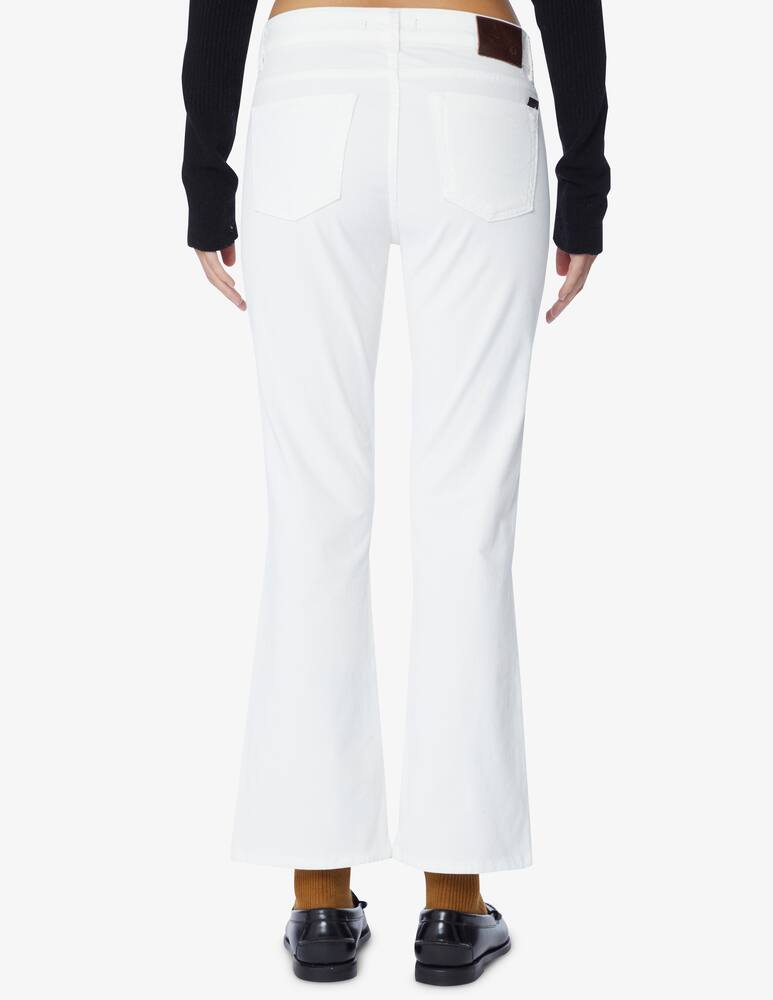 Cigala's Bell Bottom cropped jeans - White - picture 3 Cigala's Bell Bottom cropped jeans - White - picture 3
