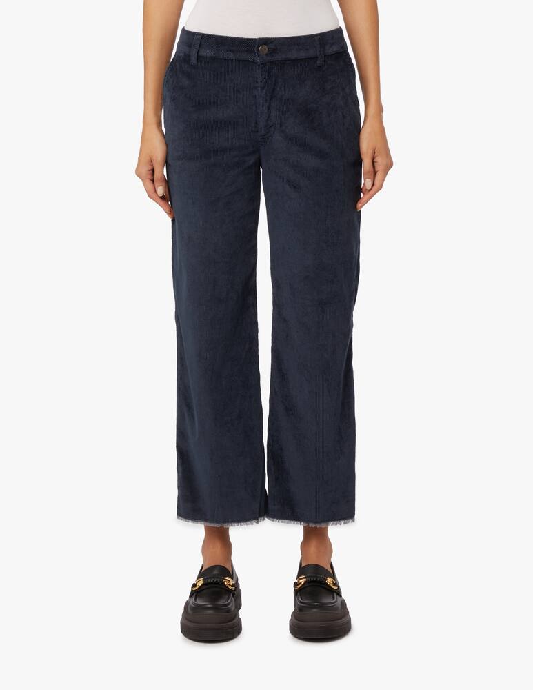 rinascente Cigala's Wide leg fringe jeans - Blue