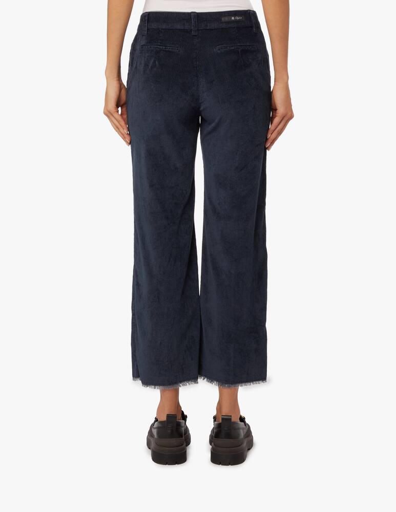 rinascente Cigala's Wide leg fringe jeans - Blue