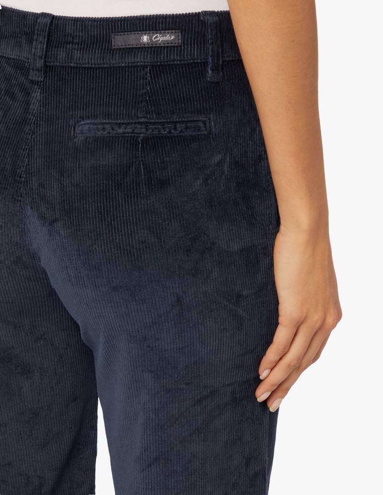 rinascente Cigala's Wide leg fringe jeans - Blue