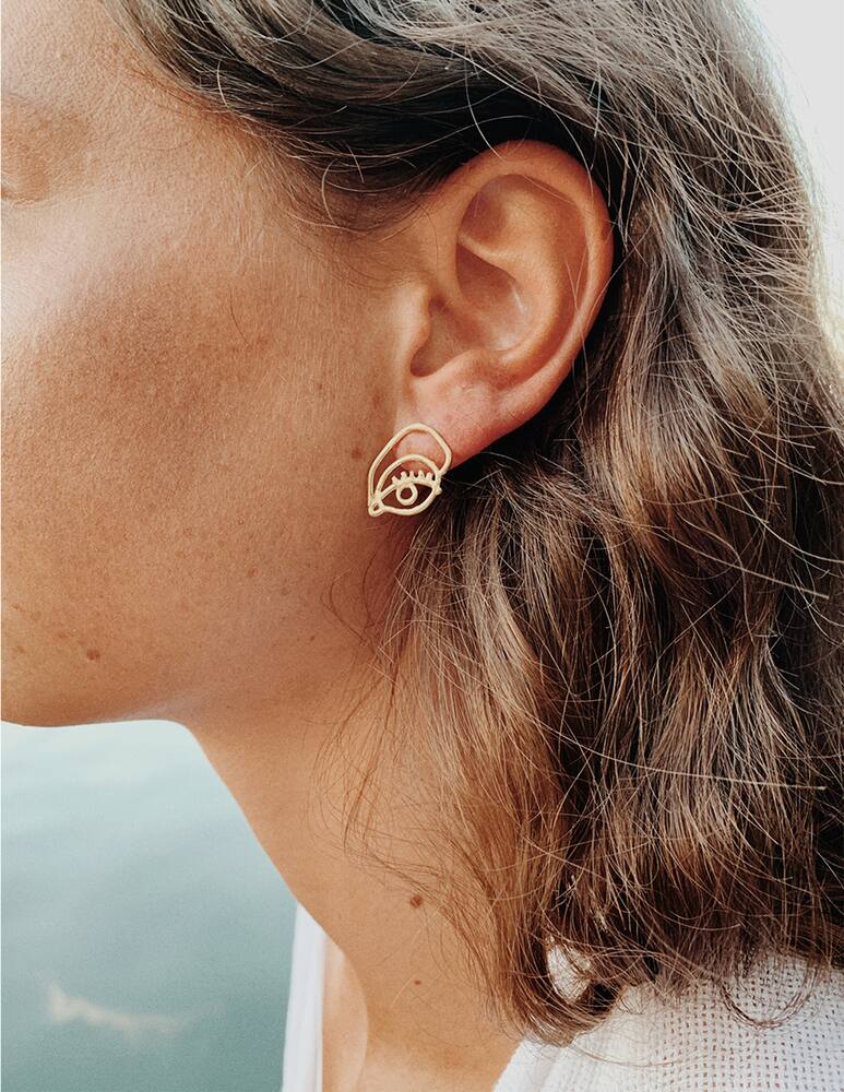 rinascente manuba Panopticon single earring