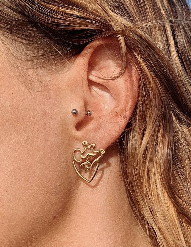 rinascente manuba Orecchino singolo Heartbreaker