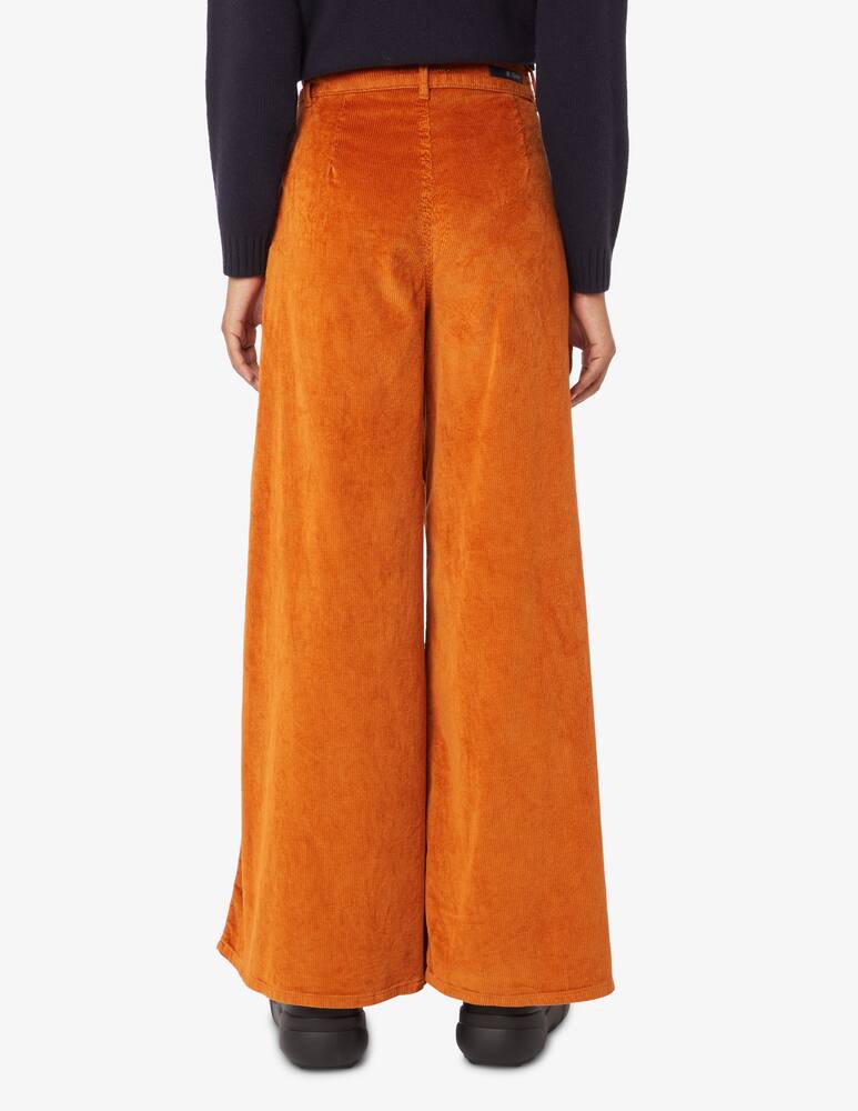 rinascente Cigala's Mid rise palazzo jeans - Orange