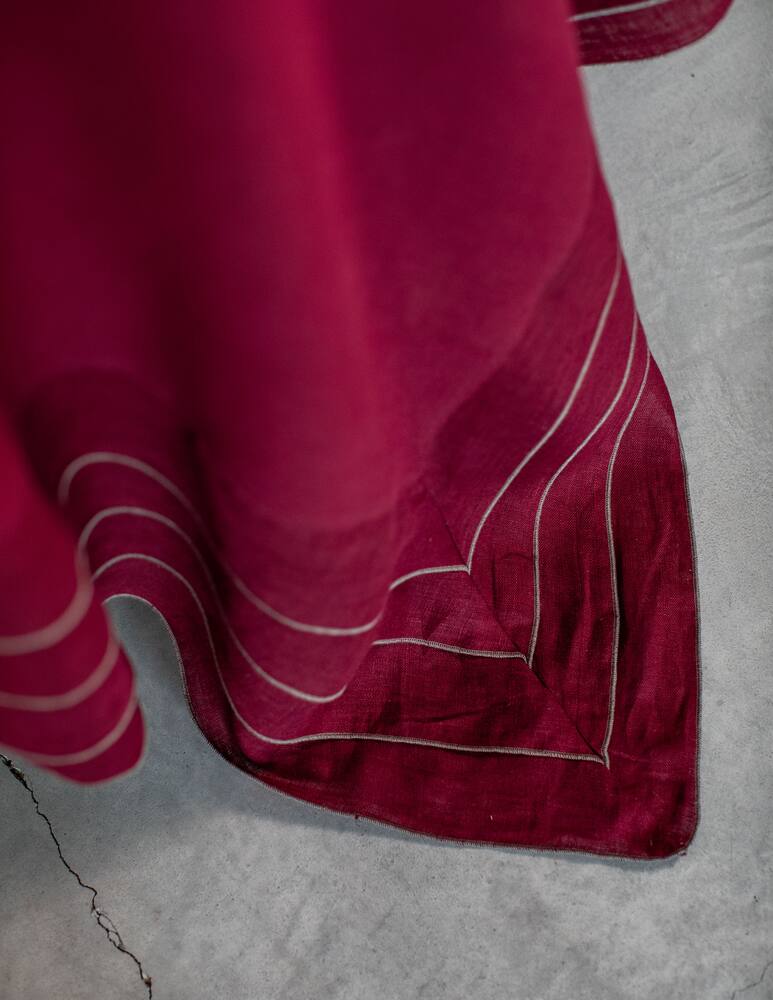 rinascente Borgo delle Tovaglie Tovaglia Sfogliatella 180X270 - Rosso