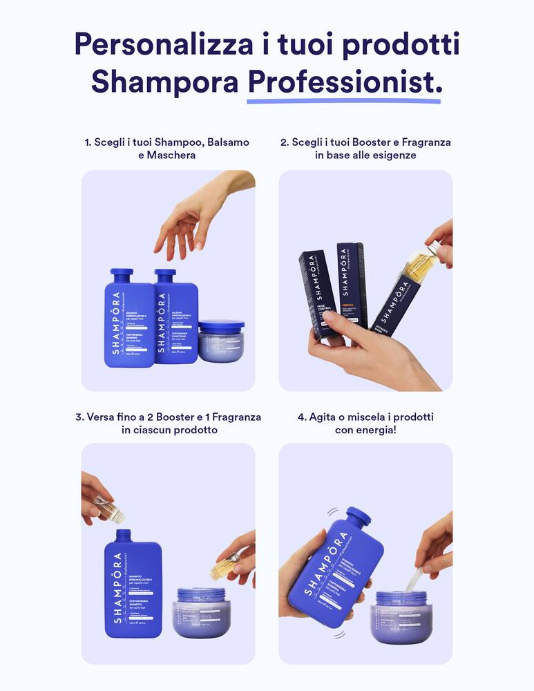 rinascente SHAMPORA Personalisable Mask for curly hair