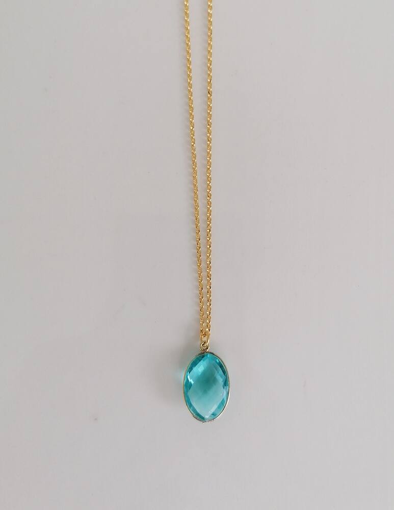 rinascente Noon Milan Mystical chain with blue topaz