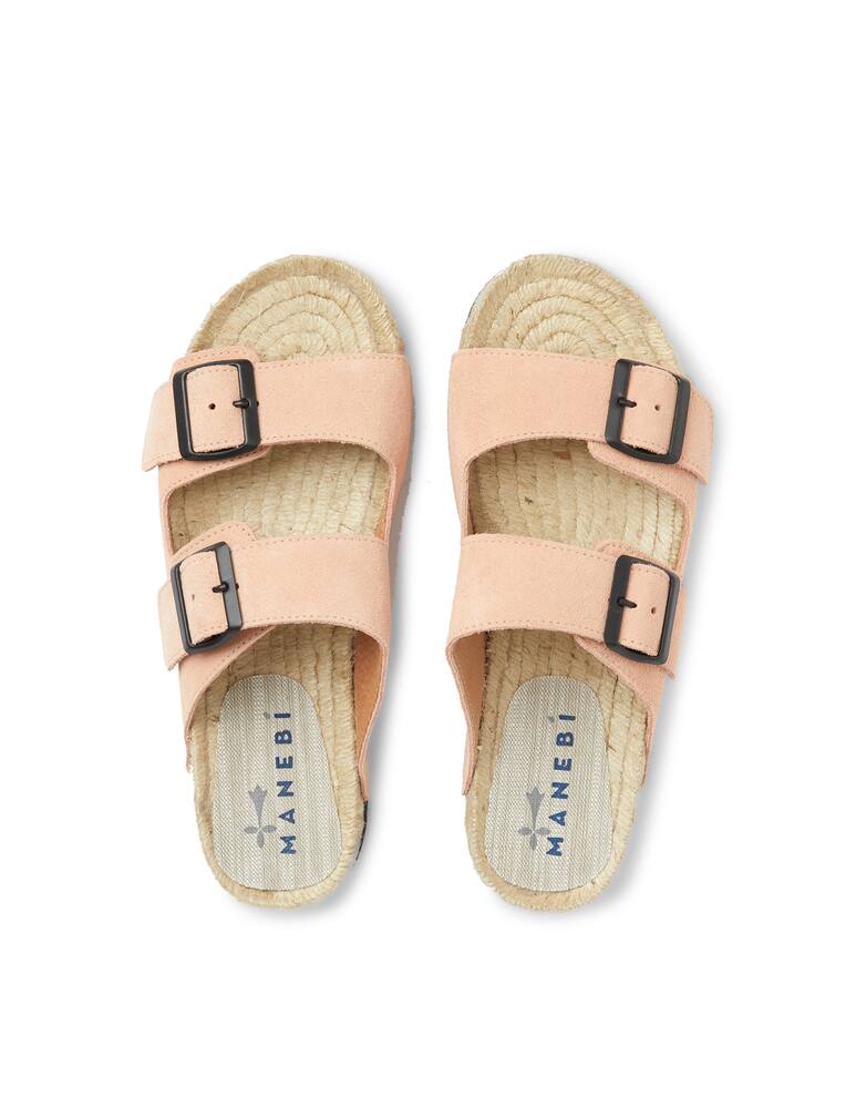 rinascente Manebì Sandali in suede con doppia fascia