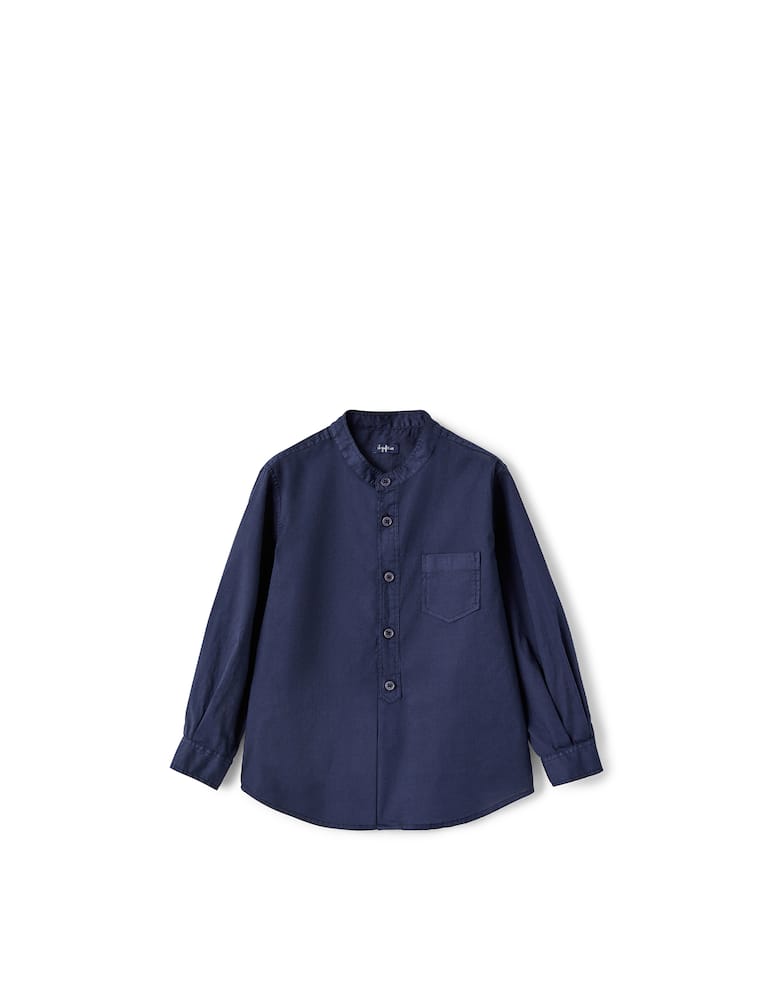 Il Gufo Long sleeve shirt - Blu - picture 1 Il Gufo Long sleeve shirt - Blu - picture 1