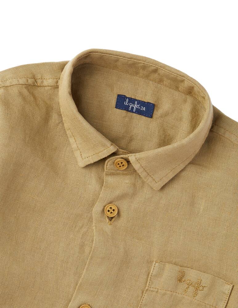 rinascente Il Gufo Camicia manica lunga - Oliva