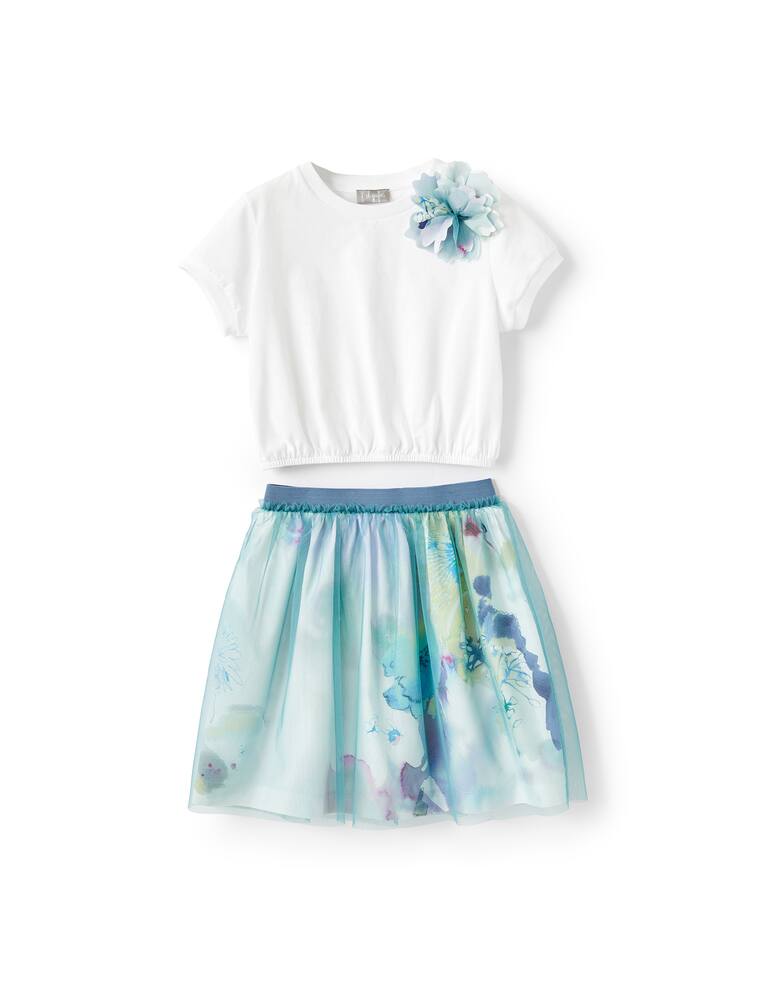 Il Gufo Completino due pezzi - Azzurro - immagine 1 Il Gufo Completino due pezzi - Azzurro - immagine 1