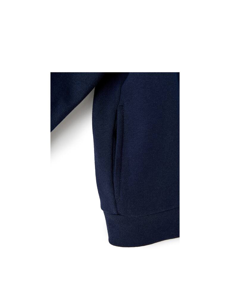 rinascente Il Gufo Felpa con cappuccio e stampa - Blu