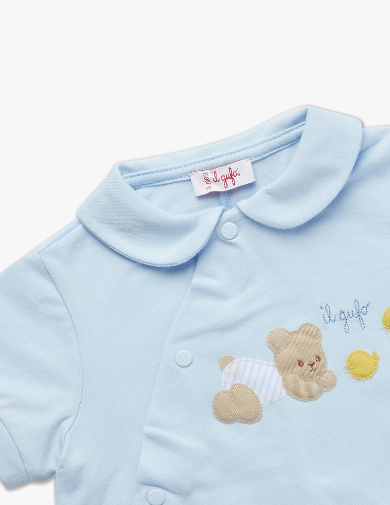 rinascente Il Gufo Tutina bodysuit - Azzurro