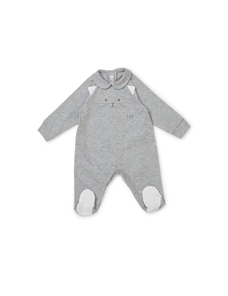 rinascente Il Gufo Baby bodysuit - Grigio