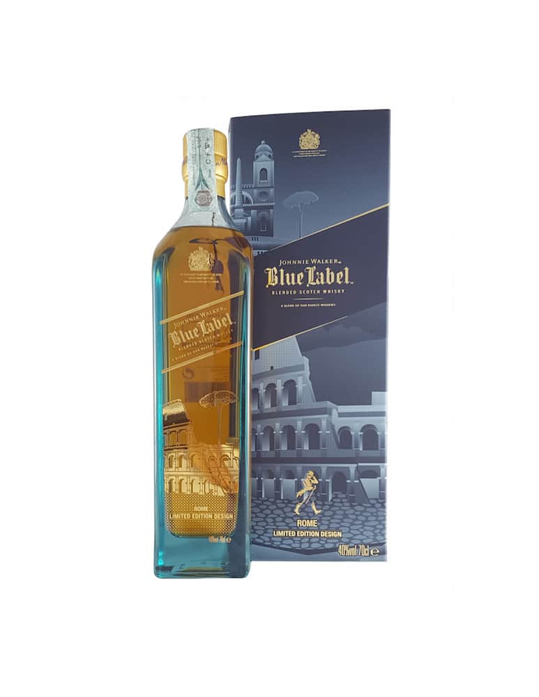 rinascente Johnnie Walker Whisky Blue Roma limited edition 70cl