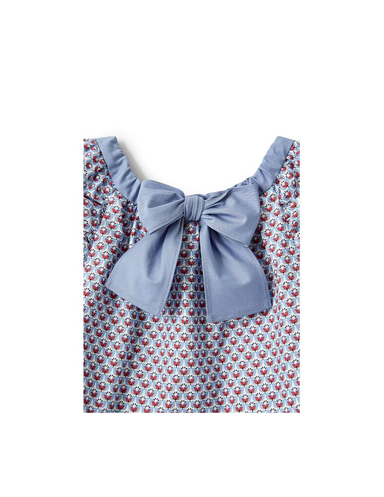 rinascente Il Gufo Cotton dress - Azzurro