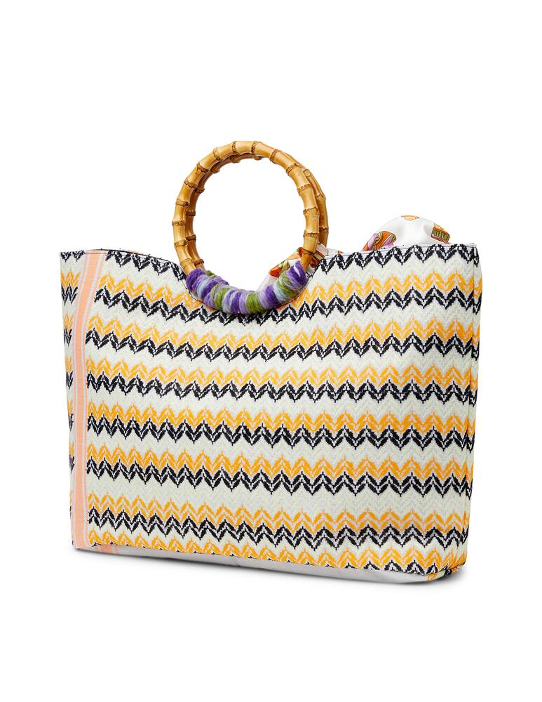 rinascente 5 min. Bamboo tote bag