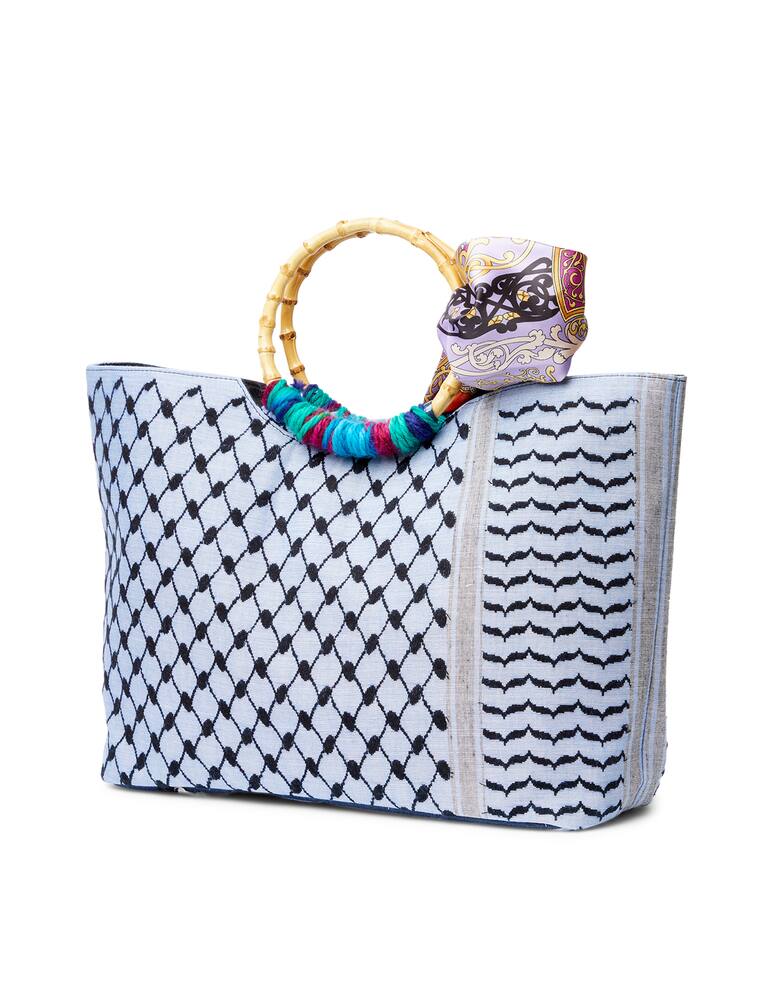 rinascente 5 min. Bamboo tote bag