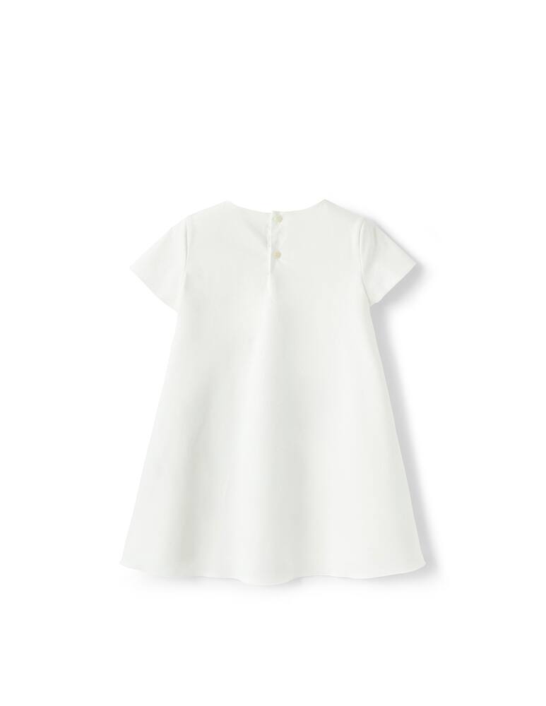 rinascente Il Gufo Vestitino in cotone - Bianco