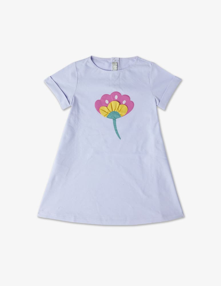 Il Gufo Cotton dress - Viola - picture 1 Il Gufo Cotton dress - Viola - picture 1