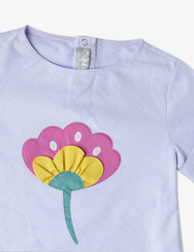 Il Gufo Cotton dress - Viola - picture 2 Il Gufo Cotton dress - Viola - picture 2