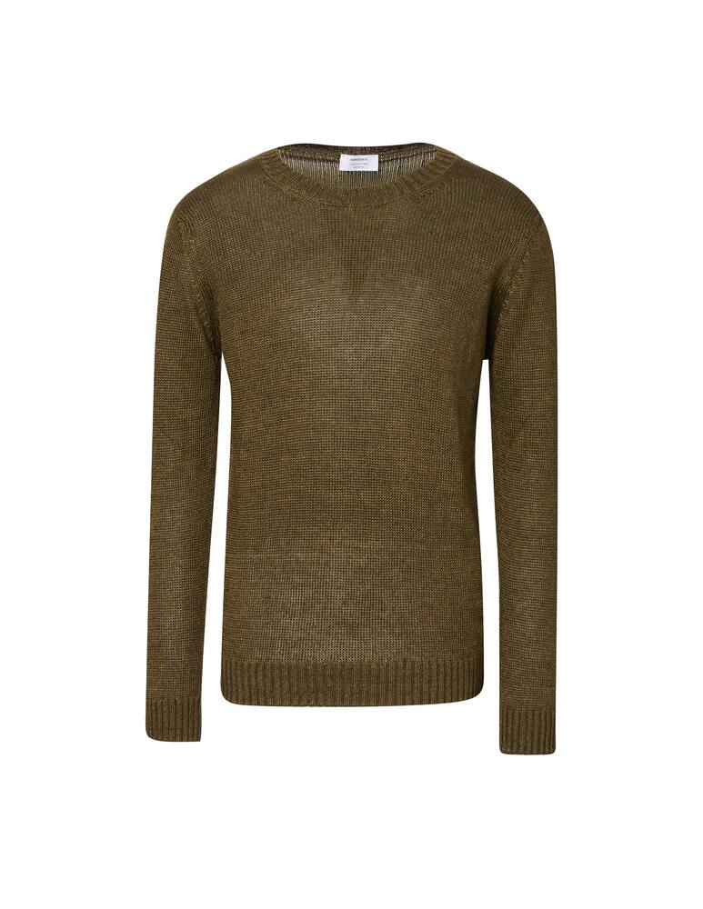 Rinascente Collection Crewneck linen jumper - picture 5