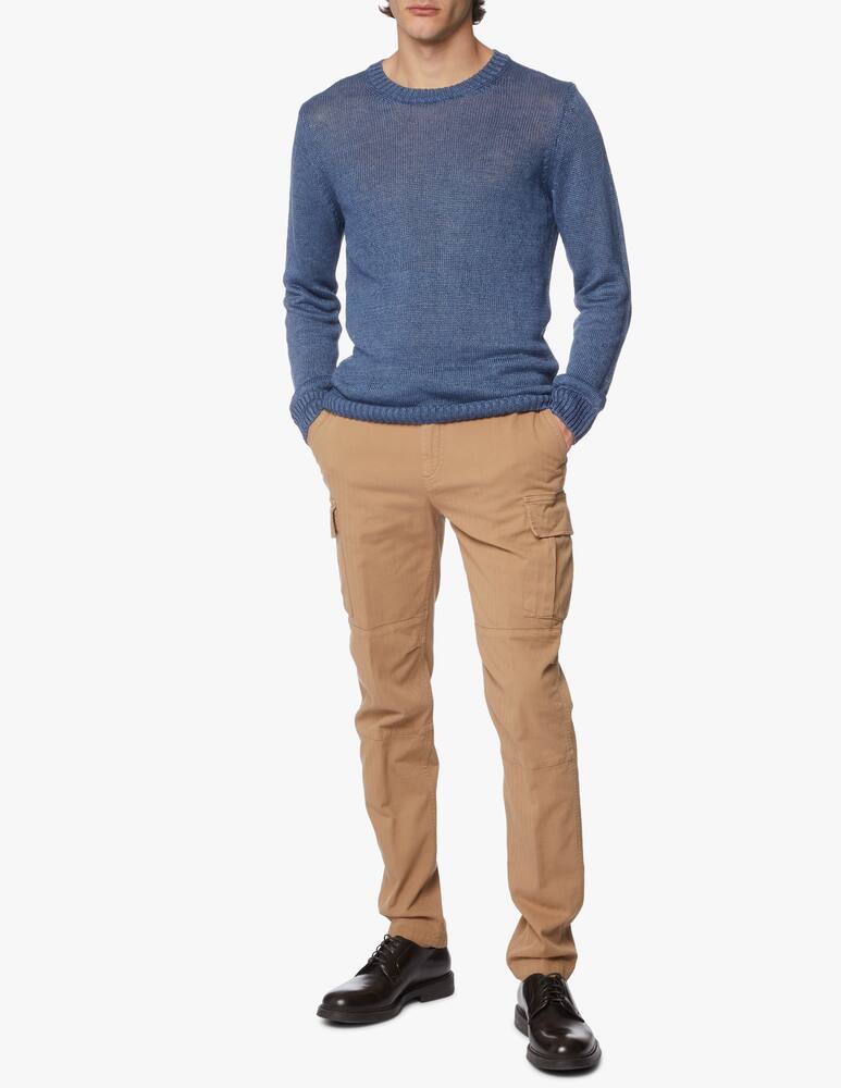 rinascente Rinascente Collection Maglia girocollo rasato in lino