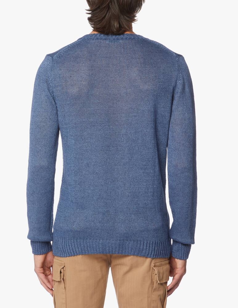 rinascente Rinascente Collection Maglia girocollo rasato in lino