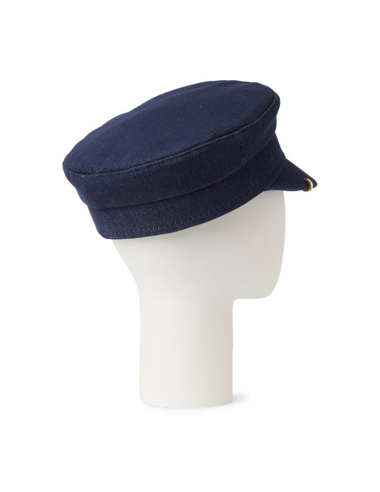 rinascente Ruslan Baginskiy Baker boy coppole in denim - blu