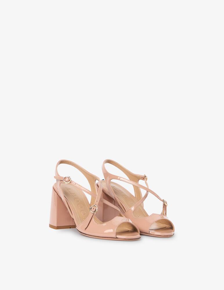 rinascente A. Bocca Two4Love patent sandals