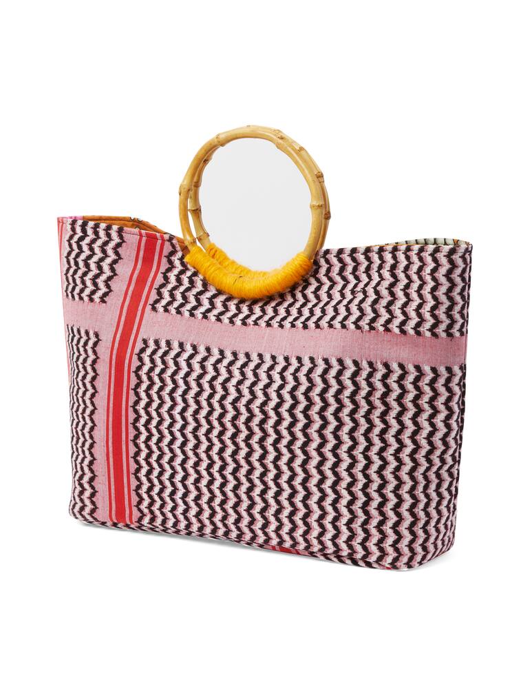 rinascente 5 min. Borsa shopper in cotone - rosso