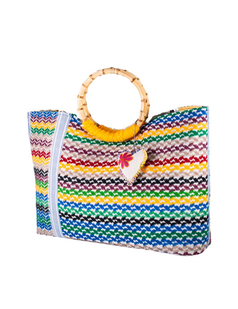 rinascente 5 min. Borsa shopper in cotone - azzurro