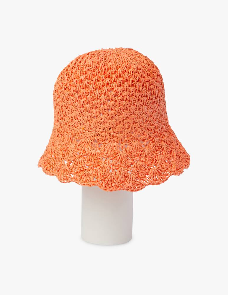 rinascente FILIPPO CATARZI Cappello bucket all'uncinetto - arancione
