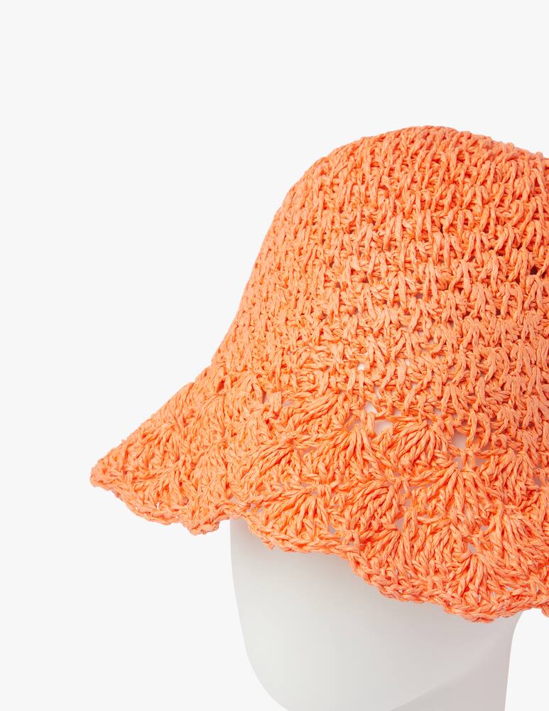rinascente FILIPPO CATARZI Cappello bucket all'uncinetto - arancione